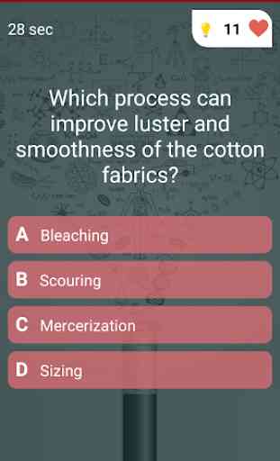 Textiles test Quiz 4