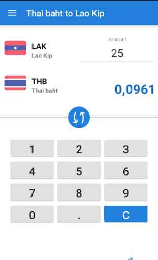 Thai baht to Lao Kip / THB to LAK 2