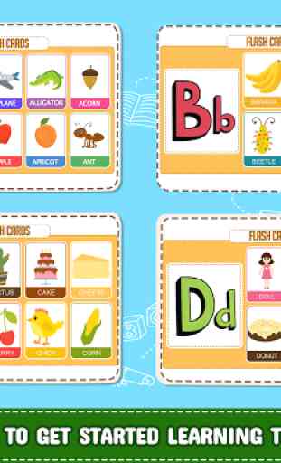 Toddlers ABC Flashcards - Preschool Games For Kids 3