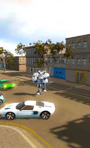 Transformer Robot Car Racing 2