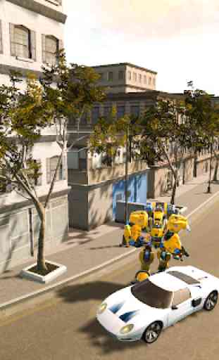Transformer Robot Car Racing 3
