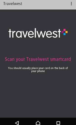 Travelwest travelcard checker 1