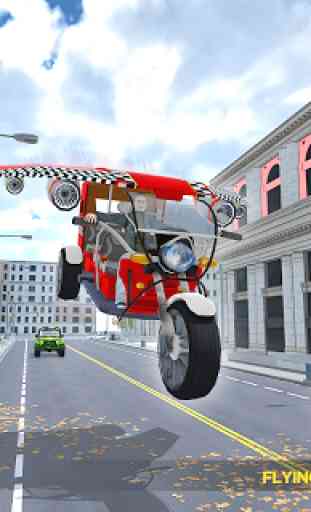 Tuk Tuk Taxi Driver - Flying Rickshaw Simulator 4