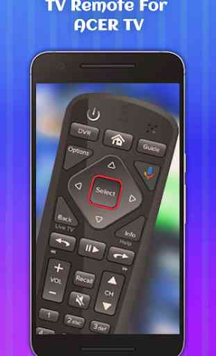 TV Remote For Acer 4