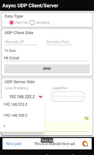 UDP Async Client/Server 2