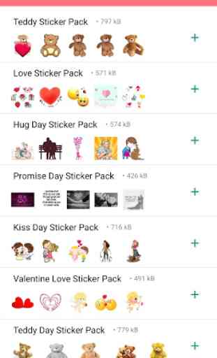 Valentine Day Stickers for Whatsapp - Love Sticker 3