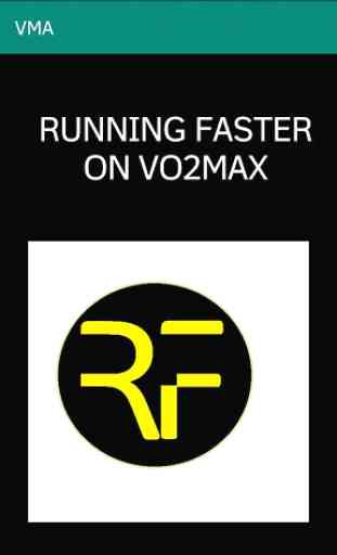 VO2max RUNNING CALCUL 1