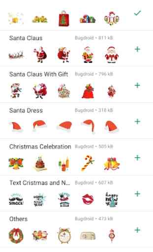 WAStickerApps - Christmas Stickers 2