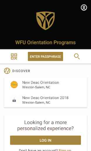 WFU Orientation Programs 2
