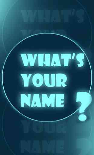 What is in My Name 1