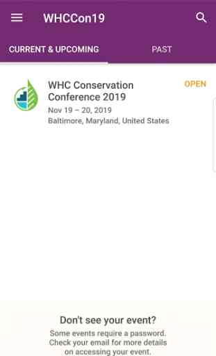WHC Conservation Conference 2
