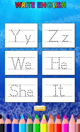 L'inglese HD per i bambini: imparare a scrivere le lettere ABC e le parole inglesi usate 4