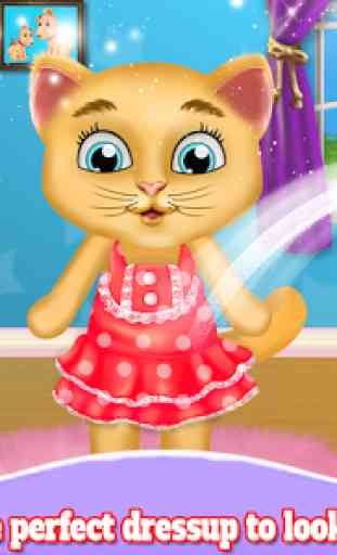 Cute Kitten Daycare & Beauty Salon - Fluffy Kitty 3