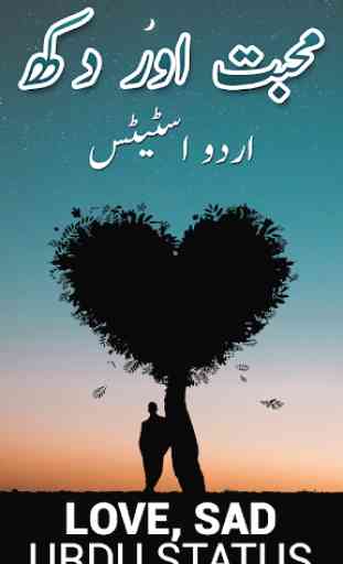 Love Sad Urdu Photo Status 1