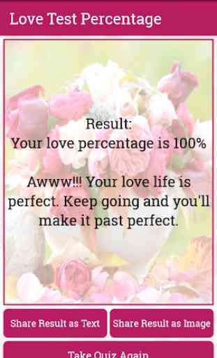 Love Test and Percentage - Love Score For Free 2
