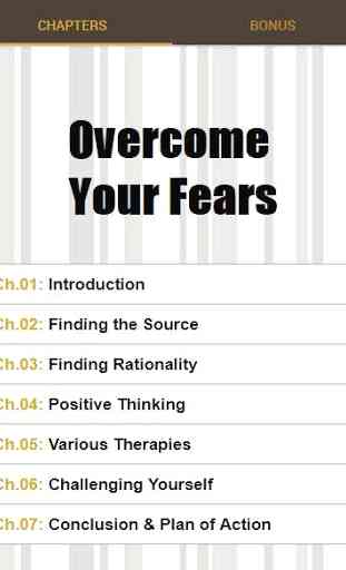 Overcome Your Fears 1