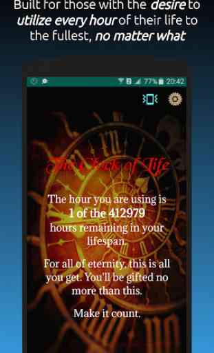 The Clock of Life - Waking Hours Countdown 2