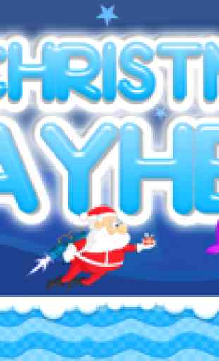 A Christmas Mayhem - Buon Natale - Babbo Natale che Attraversa la Neve 2