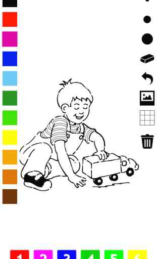 Libro da colorare di giocattoli per bambini: con molte immagini, come un giocattolo, ragazzo, razzo , Orsacchiotto, palla, auto e aerei. Gioco a imparare per la scuola materna, scuola materna o asilo nido scuola: come disegnare un quadro 4