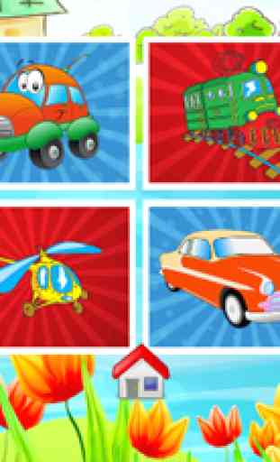 Vehicle Coloring Book - All in 1 macchina di disegno e pittura colorato per i bambini giochi gratis 4