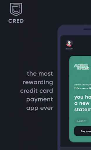 CRED - most rewarding credit card bill payment app 1