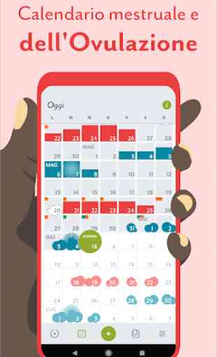 Calendario Mestruale Clue: Ovulazione e Ciclo 2