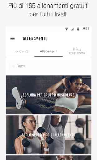 Nike Training Club - Workout & programmi fitness 2