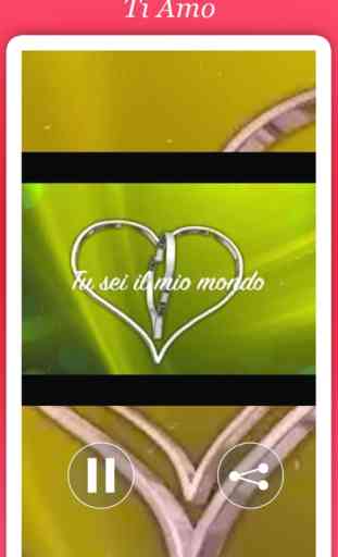 Ti Amo – Cartoline animate: Video Auguri d'amore 4