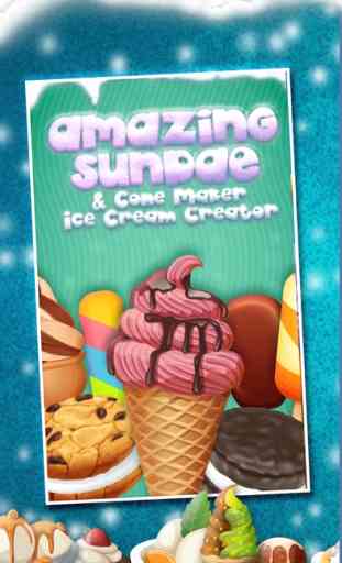 A + Cone & Sundae Creator Ice-Cream Sandwich Maker gioco 1