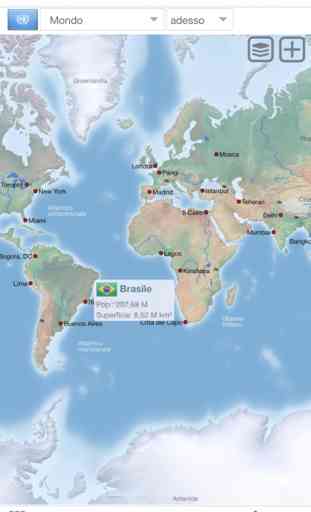 Atlante mondiale e mappa MxGeo 1