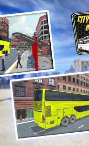 Città Pullman Sim driver 3D 2
