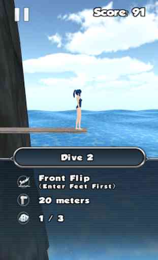 Cliff Diving 3D Free 1