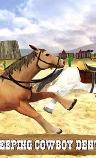 Cowboy equitazione Simulazione 3