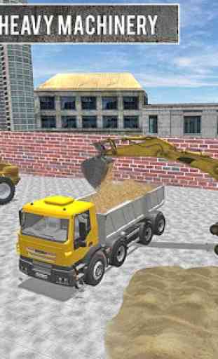 Sabbia Escavatore Truck Sim 3