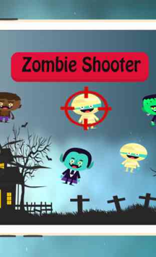 Zombies Halloween: Sparatutto Mostri per bambini 2
