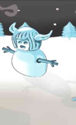 La fusione del gioco: Ice Cube e The Evil Snowman Adventure Free 2