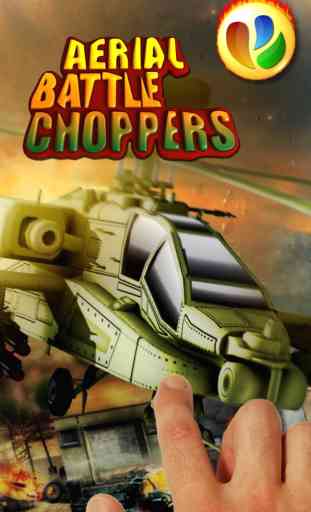 Aerial Battle Choppers - Combattimento di cani Elicotteri d'attacco, Free Helicopter War Game 1