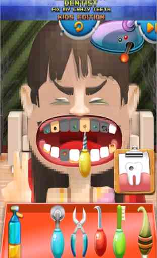 Aaah! Clumsy Dentista Piccolo Fix miei denti pazzo! - Bambini Edition 2