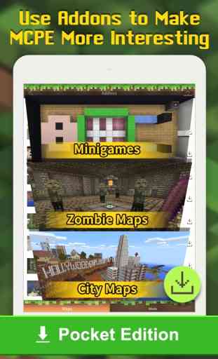 Add Ons gratuite - Mappe MCPE for Minecraft PE 3