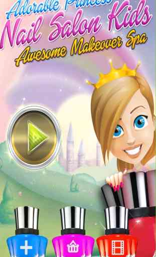 Adorabile principessa Nail Salon - Giochi Makeover gratis per ragazze 1