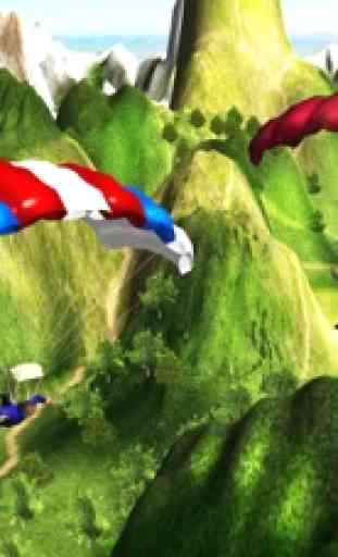 Aria Stunts simulatore 3D - Un paracadutismo volo gioco di simulazione 3