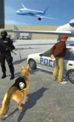 Sniffer dovere simulatore di droga polizia aeropor 4