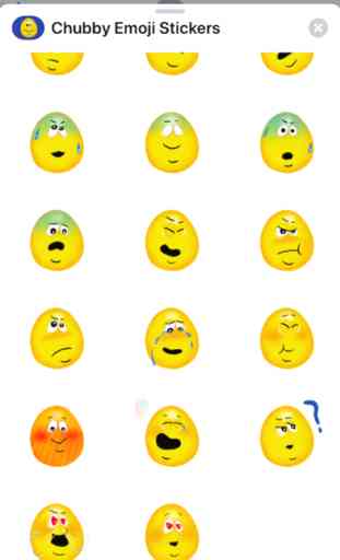Paffuto Emoji adesivi 4