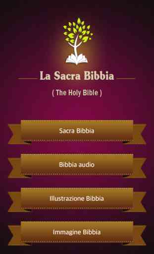 La Sacra Bibbia con Audio 1