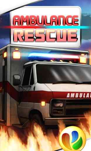 Ambulance Rescue - Free Fun Racing Game, Ambulanza di Soccorso - Gratis Divertente Gioco di Corse 1