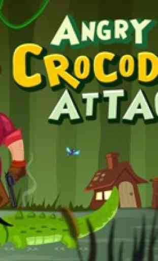 Angry Attacco Crocodile - abbattere crocs palude affamati con le vostre abilità di tiratore scelto 4