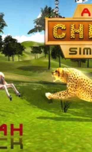 Angry Cheetah Survival - Un predatore selvatico nel deserto gioco di simulazione 3D 1