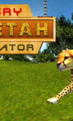 Angry Cheetah Survival - Un predatore selvatico nel deserto gioco di simulazione 3D 2