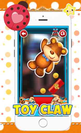 Animal Toy Prize Claw Machine : Puzzle Free Fun Game  for kids 2