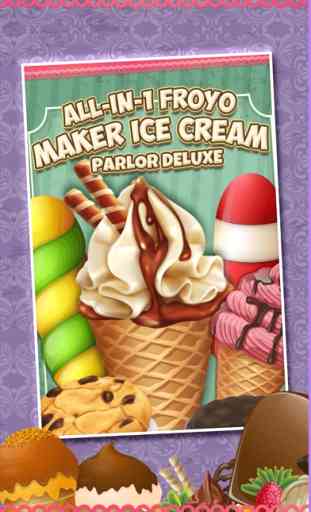 Un All-in-1 Froyo Maker Ice Cream Parlor - Deluxe Yogurt Dessert Creator 1